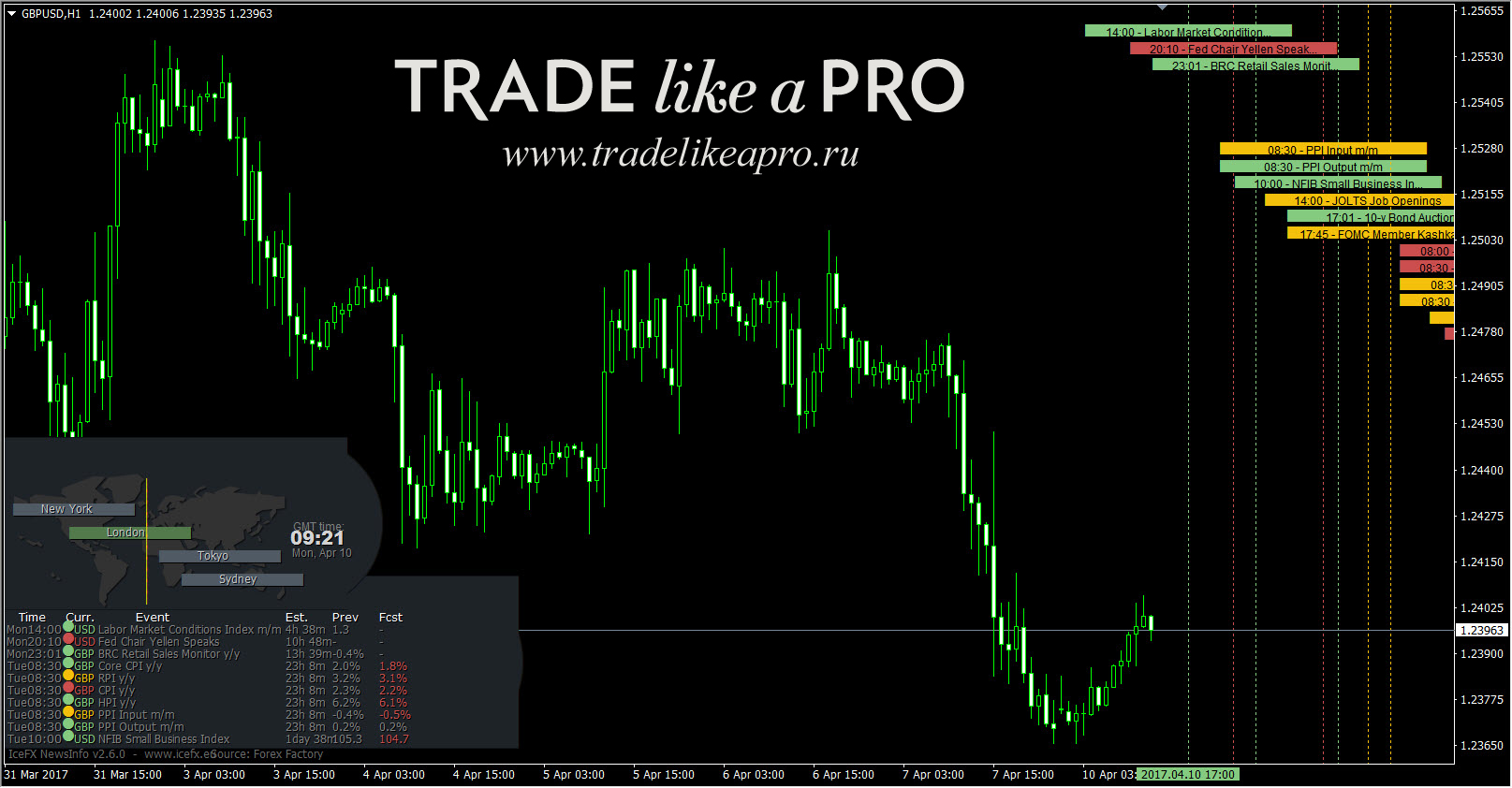 Информационные индикаторы forex для MetaTrader4: полный комплект – Портал  TradeLikeaPro